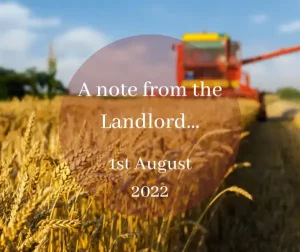 Read more about the article A sunny note from The Landlord…